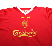 Load image into Gallery viewer, 2001/03 LIVERPOOL Vintage Reebok UCL Home Football Shirt Jersey (L)
