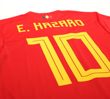 Load image into Gallery viewer, 2018/19 HAZARD #10 Belgium Vintage adidas Home Football Shirt (M) World Cup 2018
