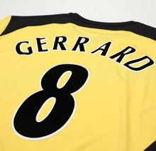 Load image into Gallery viewer, 2004/05 GERRARD #8 Liverpool Vintage Reebok UCL Away Football Shirt Jersey (L)
