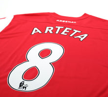 Load image into Gallery viewer, 2011/12 ARTETA #8 Arsenal Vintage Nike Home Football Shirt Jersey (M)
